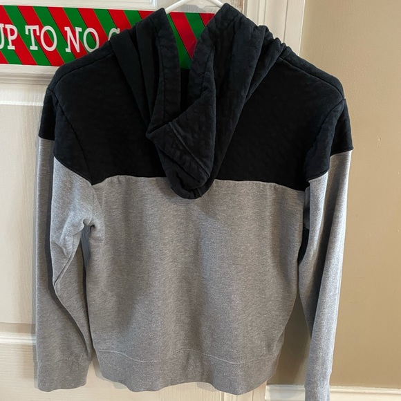 Youth Jordan black and gray hoodie full zip - Picture 2 of 2